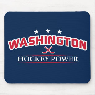 Washington Hockey Power Blue Muismat