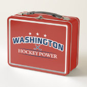 Washington Hockey Power Lunch Box (Voorkant)