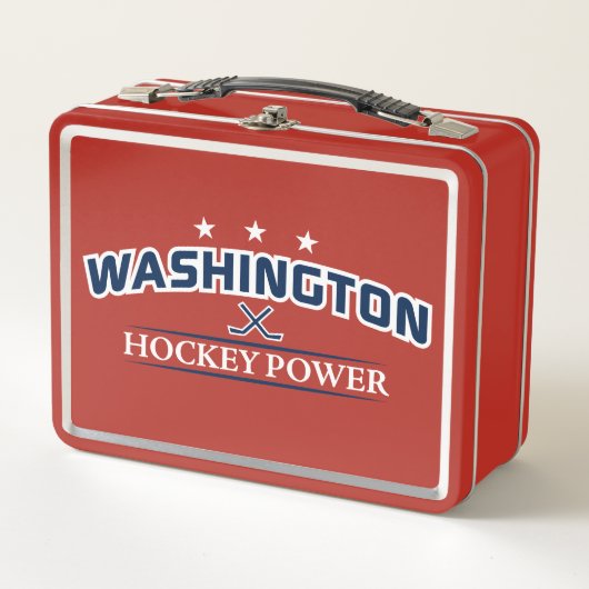 Washington Hockey Power Lunch Box (Voorkant)