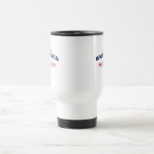 Washington Hockey Power White Travel Mug Reisbeker (Center)