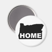 Washington Home weg van State Fridge Magnet (Voorkant / Achterkant)