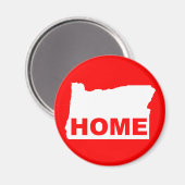 Washington Home weg van State Fridge Magnet (Voorkant / Achterkant)