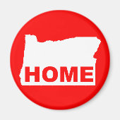 Washington Home weg van State Fridge Magnet (Voorkant)