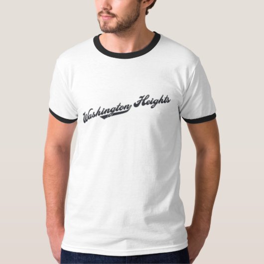 Washington Hoogten T-shirt (Voorkant)