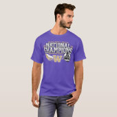 Washington Huskies National Champs 2025 Mens Socce T-shirt (Voorkant volledig)