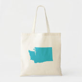 Washington in het blauw tote bag (Voorkant)