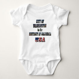 Washington in het District of Columbia USA Romper