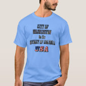 Washington in het District of Columbia USA T-shirt (Voorkant)