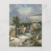 Washington in Valley Forge Briefkaart (Voorkant)