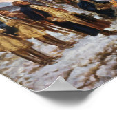 Washington in Valley Forge Poster (Hoek)