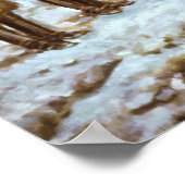 Washington in Valley Forge Poster (Hoek)