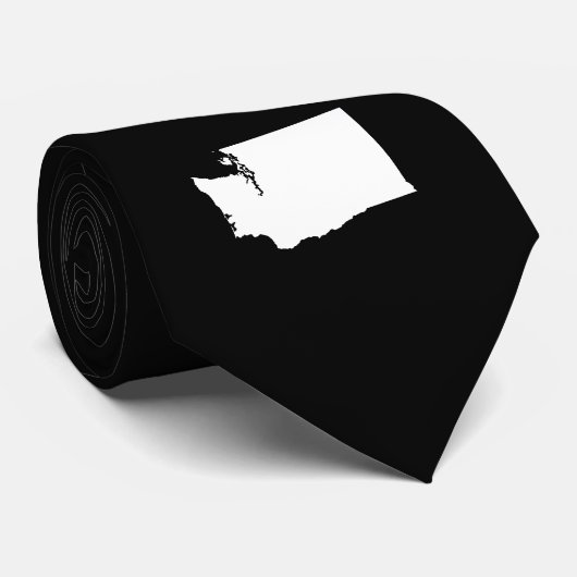 Washington in White en Black Stropdas (Opgerold)