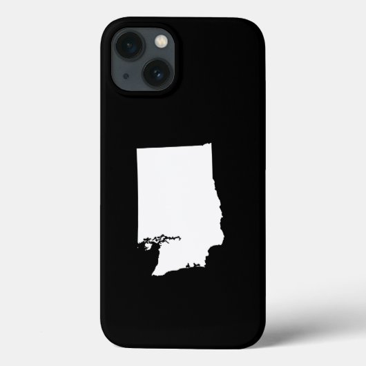 Washington in wit en zwart Case-Mate iPhone case (Achterkant)