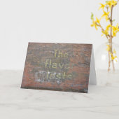 Washington, Iowa Flavor, Birthday Kaart (Gele Bloem)