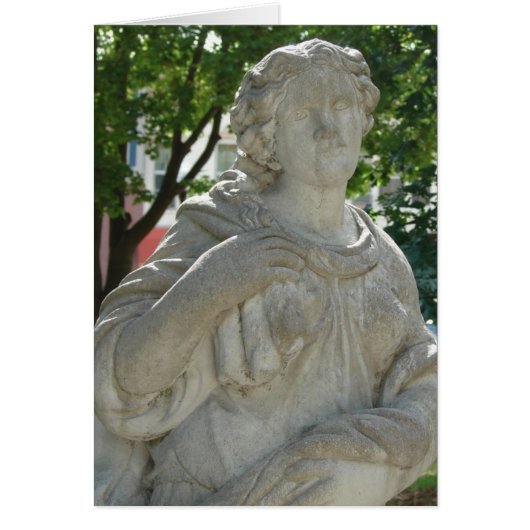 Washington, Iowa Lady in het parkstation (Voorkant)