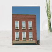 Washington, Iowa Window Boxes Kaart (Voorkant)