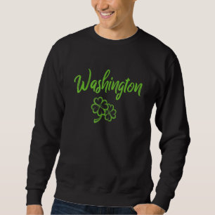 Washington Irish American Heritage Vintage Shamro Trui