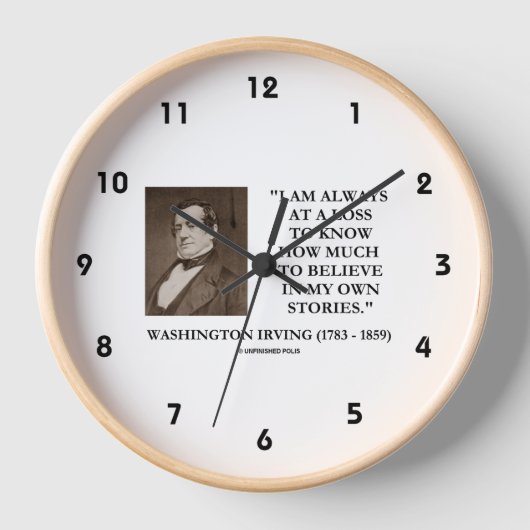 Washington Irving Altijd Verward Gelooft Verhalen (Voorkant)