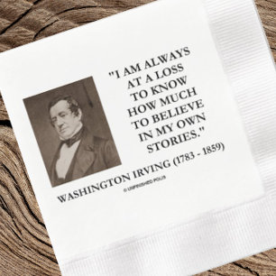 Washington Irving Always At A Loss Believe Stories Servet