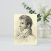 Washington Irving Portrait Briefkaart (Staand voorkant)