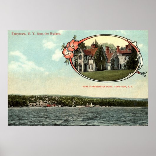 Washington Irving, Tarrytown, NY  c1915 Poster (Voorkant)