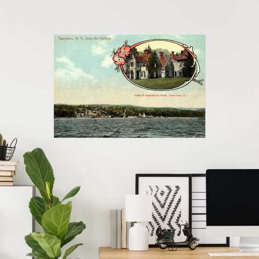 Washington Irving, Tarrytown, NY c1915 Poster (Thuiskantoor)