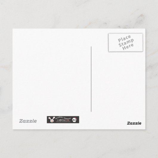 Washington Irving's grafsteen Briefkaart (Achterkant)