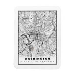 Washington Kaart Magneet