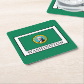 Washington Kartonnen Onderzetters (Schuin)