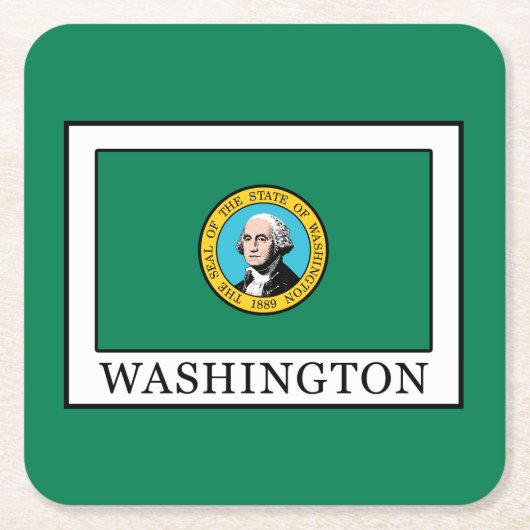Washington Kartonnen Onderzetters (Voorkant)