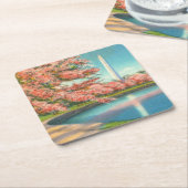 Washington Kartonnen Onderzetters (Schuin)