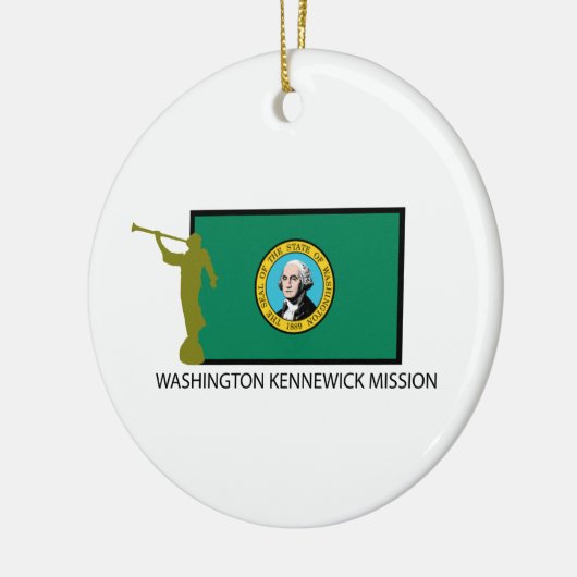 WASHINGTON KENNEWICK MISSIE LDS CTR KERAMISCH ORNAMENT (Links)