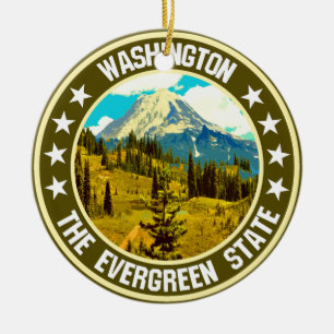Washington Keramisch Ornament