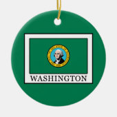 Washington Keramisch Ornament (Voorkant)