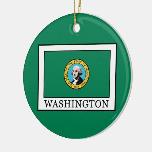 Washington Keramisch Ornament (Links)