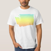 washington koude fade t-shirt (Voorkant)