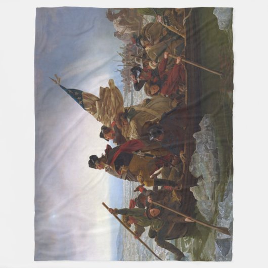 WASHINGTON KRUIST DE DELEWARE FLEECE DEKEN (Voorkant)