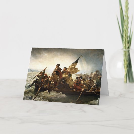 Washington kruist Delaware Kaart (Voorkant)