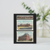 Washington Landmarks Briefkaart (Staand voorkant)