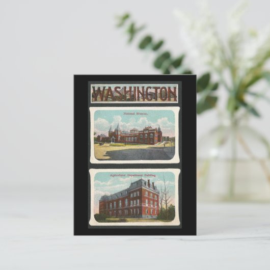  Washington Landmarks Briefkaart (Staand voorkant)