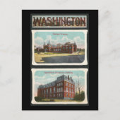 Washington Landmarks Briefkaart (Voorkant)