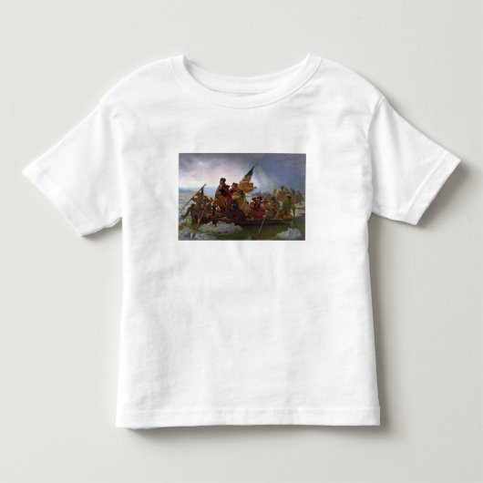 Washington langs de Delaware Kinder Shirts (Voorkant)