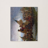 Washington langs de Delaware Legpuzzel (Verticaal)