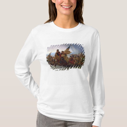 Washington langs de Delaware T-shirt (Voorkant)