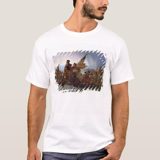 Washington langs de Delaware T-shirt (Voorkant)