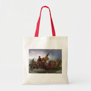 Washington langs de Delaware Tote Bag