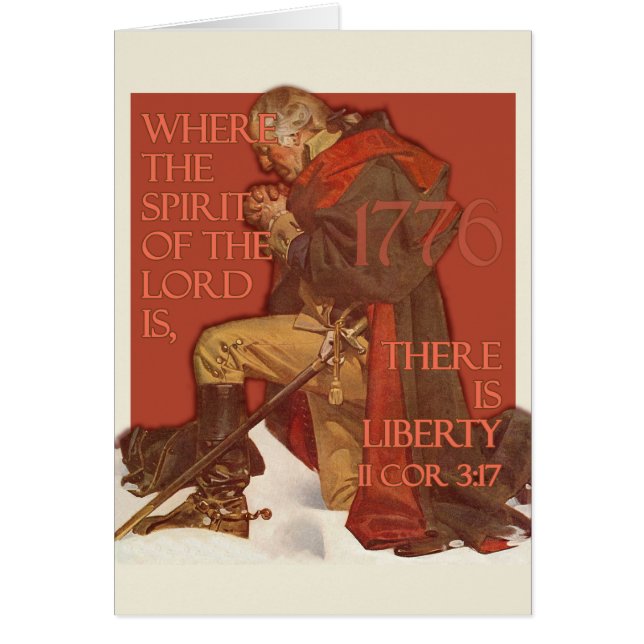 Washington-Liberty en de geest van de Heer (Voorkant)