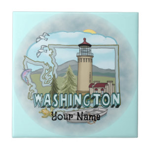 Washington Lighthouse Tegel Tegeltje