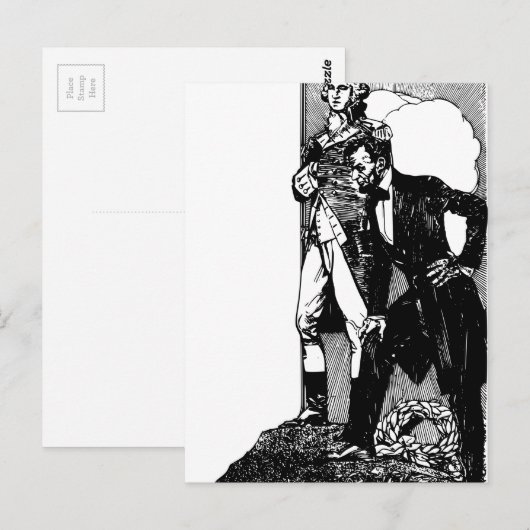 washington lincoln briefkaart (Voorkant / Achterkant)