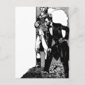 washington lincoln briefkaart (Voorkant)